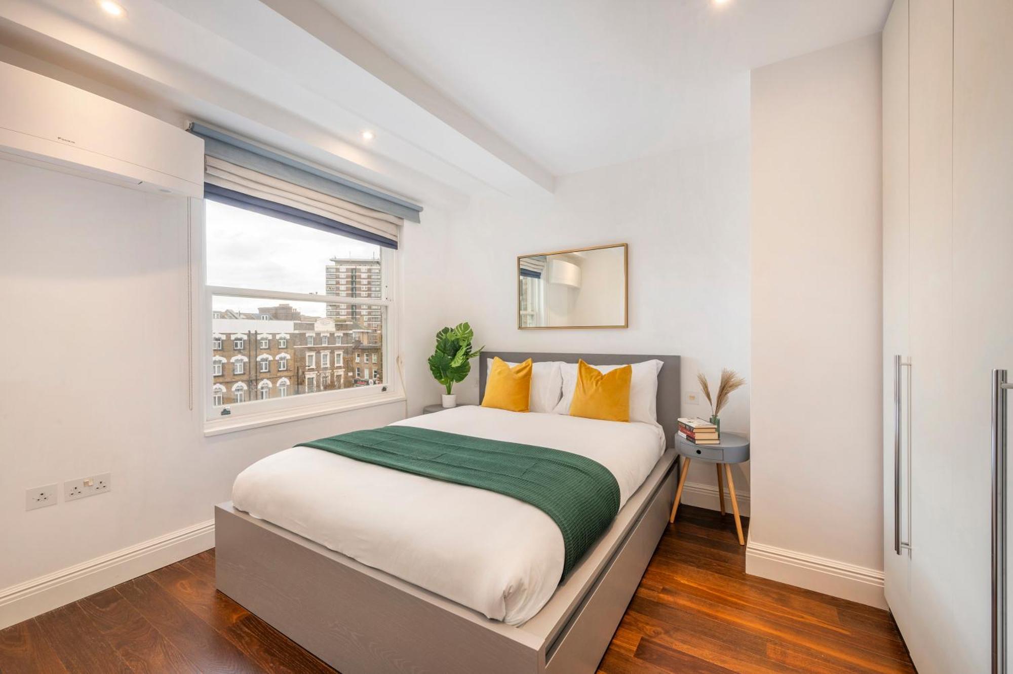 Luxury One Bedroom With Ac, Balcony, Free Coffee Londres