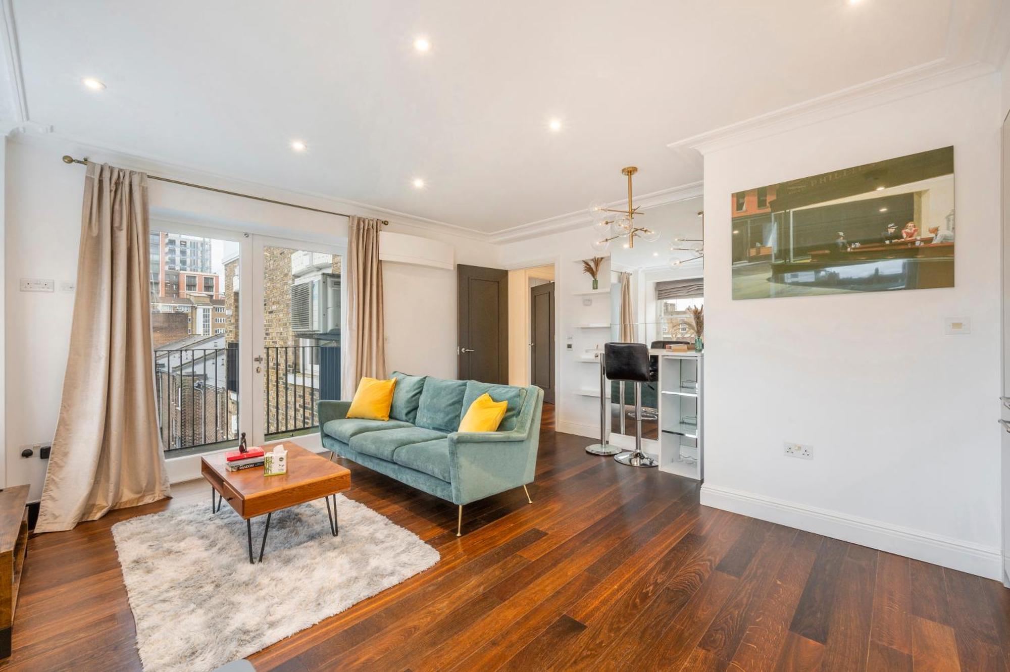 Luxury One Bedroom With Ac, Balcony, Free Coffee Apartamento Londres